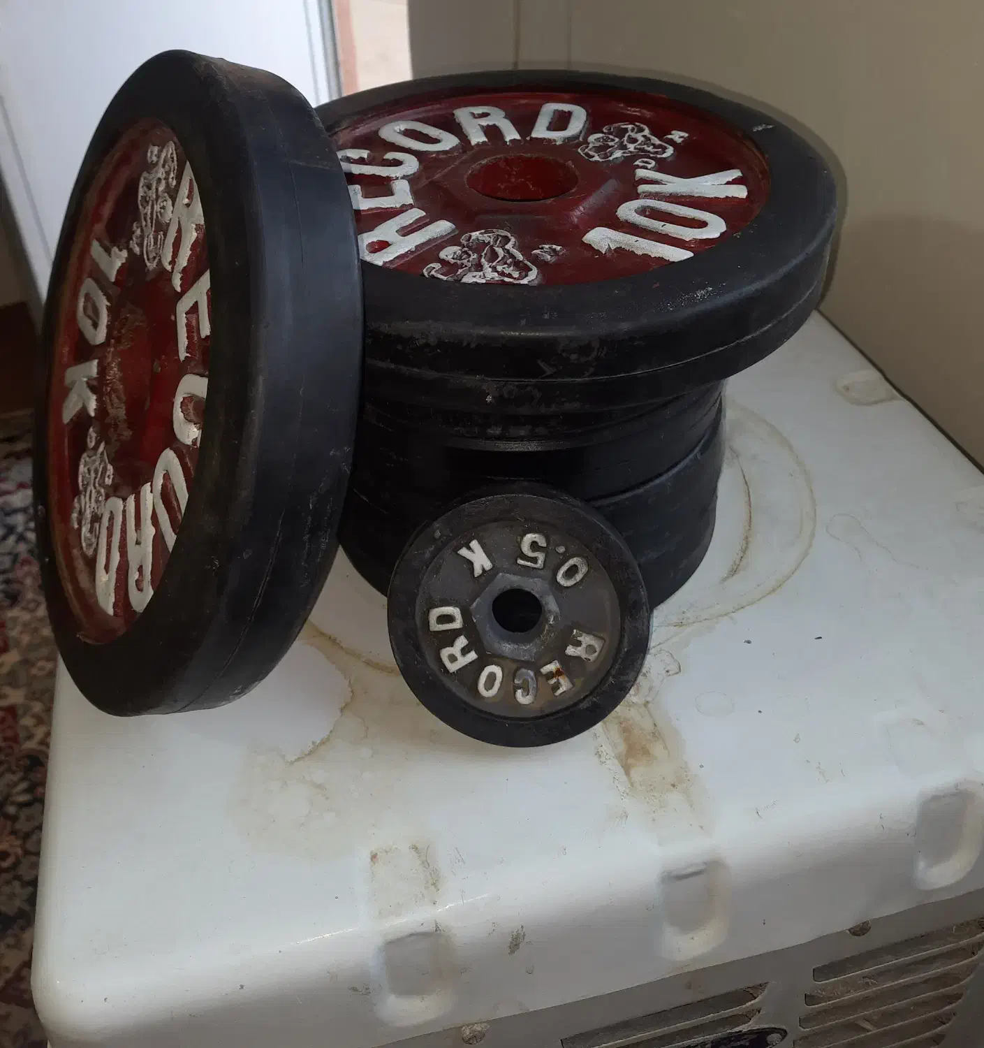 میز بدنسازی ۵۵ کیلو صفحه هالتر جملگی یا تکی|تجهیزات ورزشی|صدرا-فارس, فاز ۱|دیوار