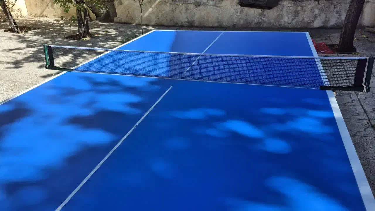 میز پینگ پنگ 25 میل 8 چرخ مدل t1018|تجهیزات ورزشی|خلخال, |دیوار