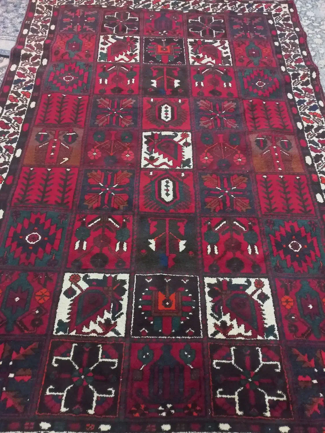 فرش دست باف قدیمی ۳در۲|فرش|تهران, دکتر هوشیار|دیوار