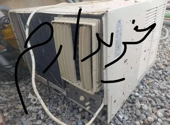 کولر پنجره ای|کولر گازی و فن‌کوئل|رشت, اسماعیل آباد|دیوار