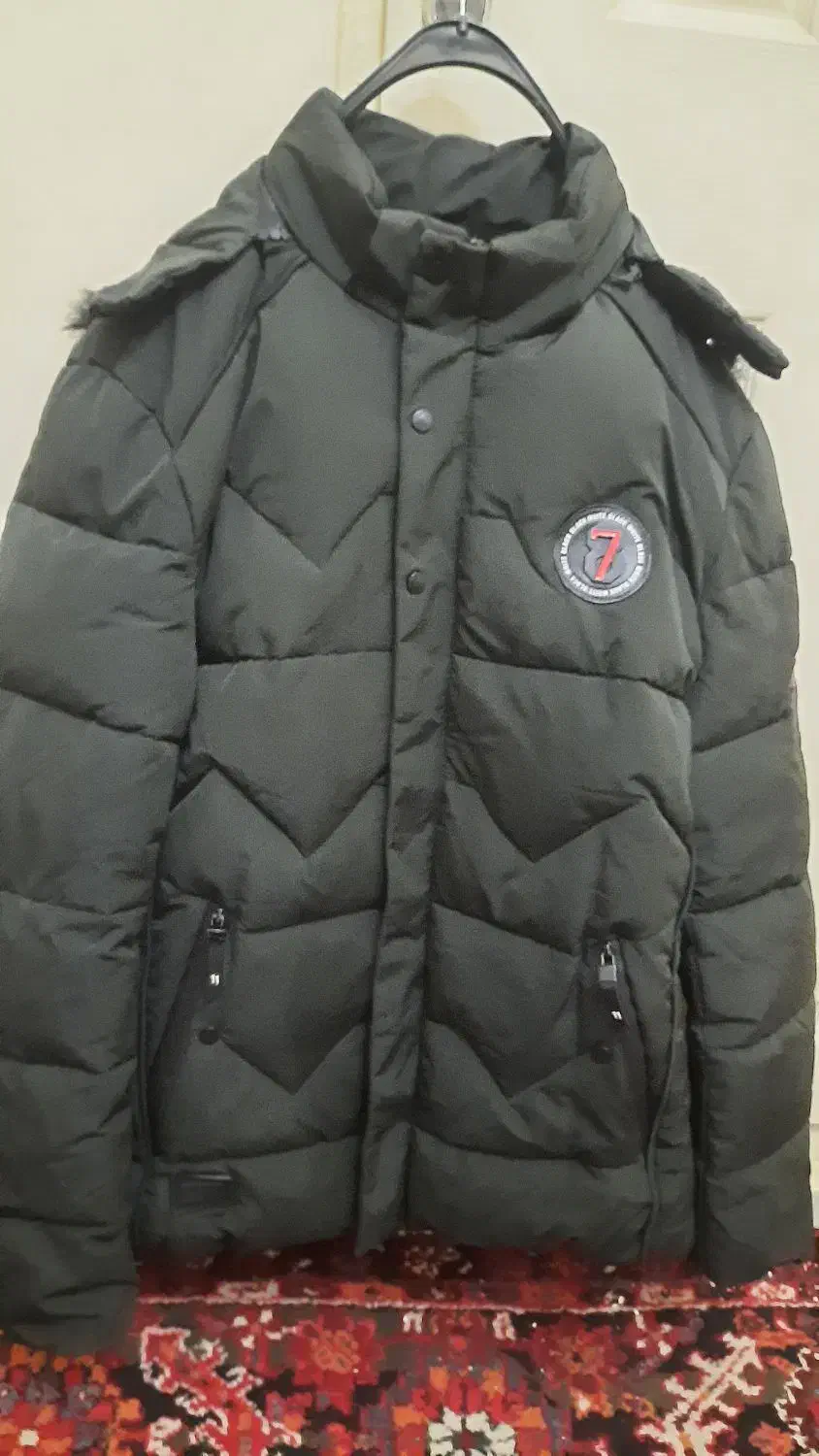 کاپشن پسرانه مشکی تمیز ودرحد خیلی  نو|لباس|تبریز, |دیوار