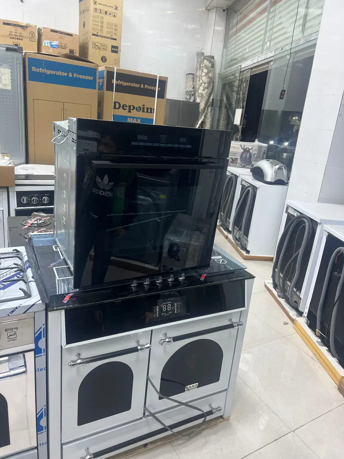 یک عدد فر توکار اسنوا باضمانت|اجاق گاز و لوازم برقی پخت‌وپز|قم, علی آباد|دیوار