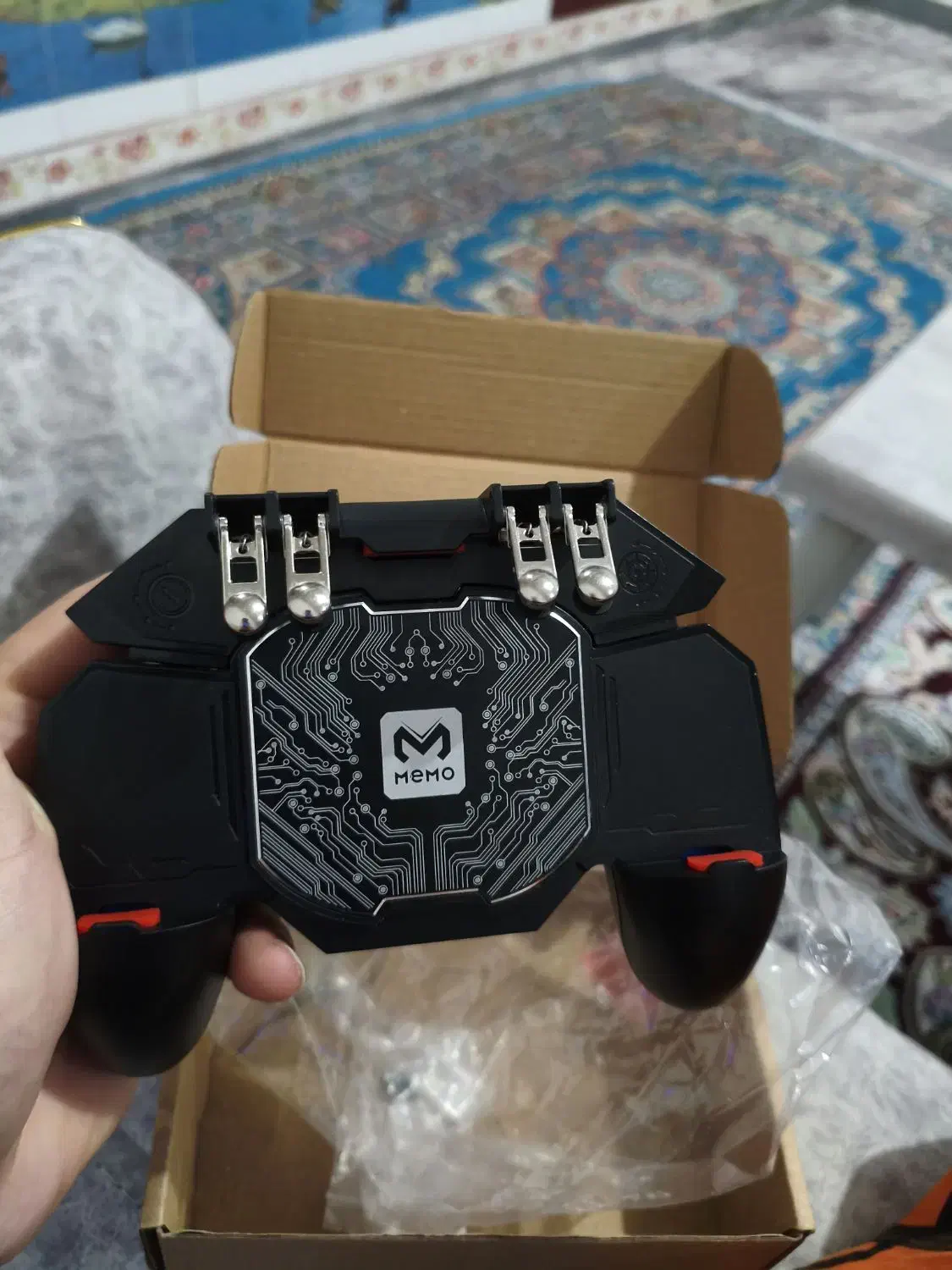 تریگر 6 انگشتی باطری دار فن رادیاتوری|لوازم جانبی موبایل و تبلت|پارسآباد, |دیوار