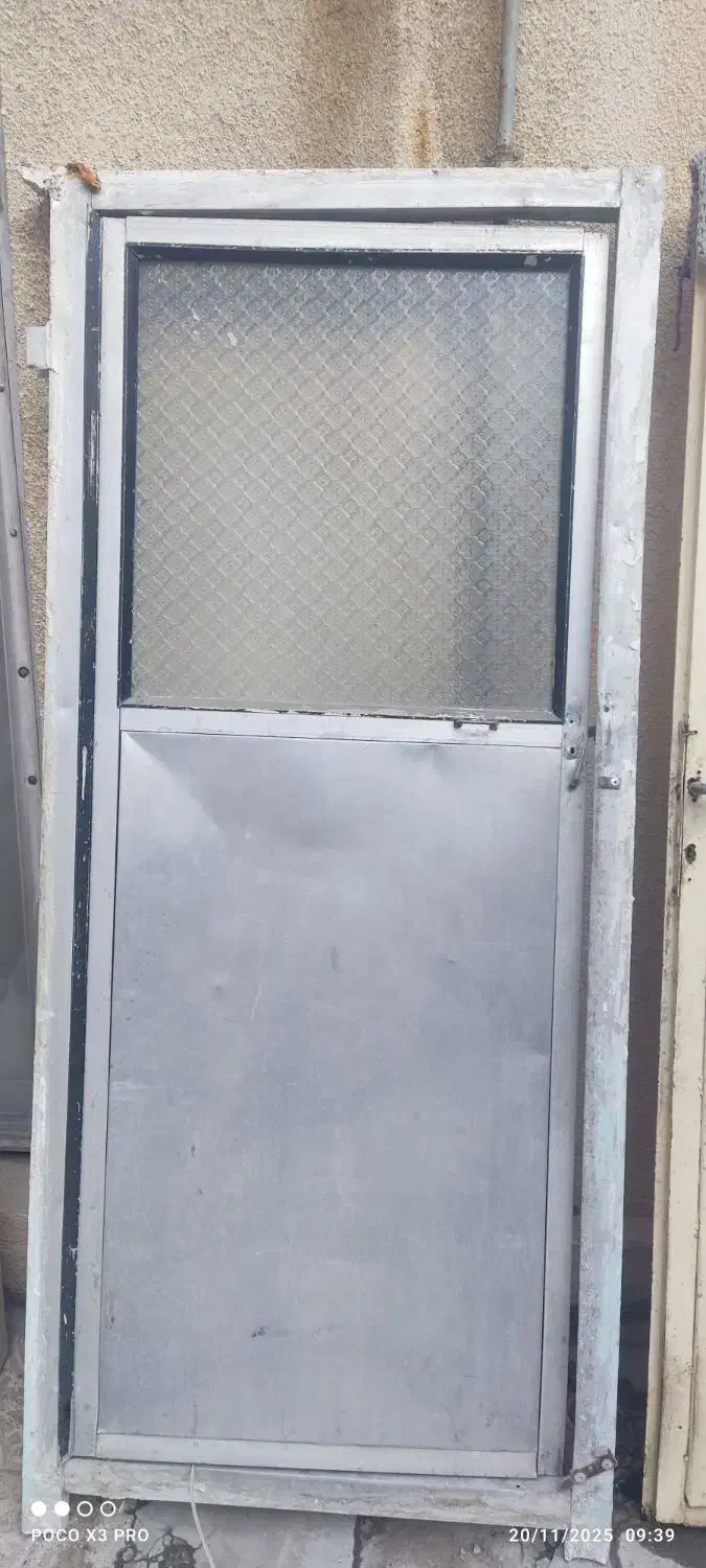 درب انباری سه عدد فلزی یک عدد درب حمام الومینیوم|مصالح و تجهیزات ساختمان|تبریز, |دیوار