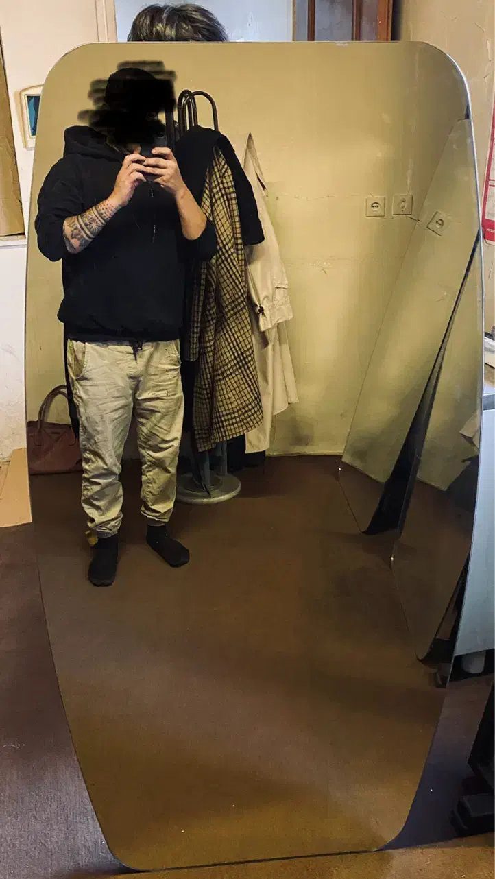 آینه قدی سالن|آینه|هشتگرد, کوی بهروز|دیوار