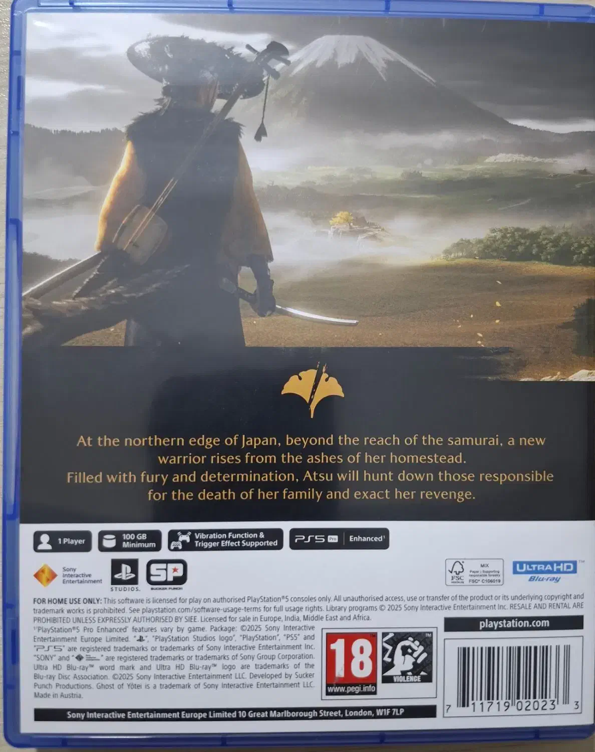 دیسک بازی Ghost of yotei|کنسول، بازی ویدئویی و آنلاین|ورامین, شهرک فاطمیه|دیوار