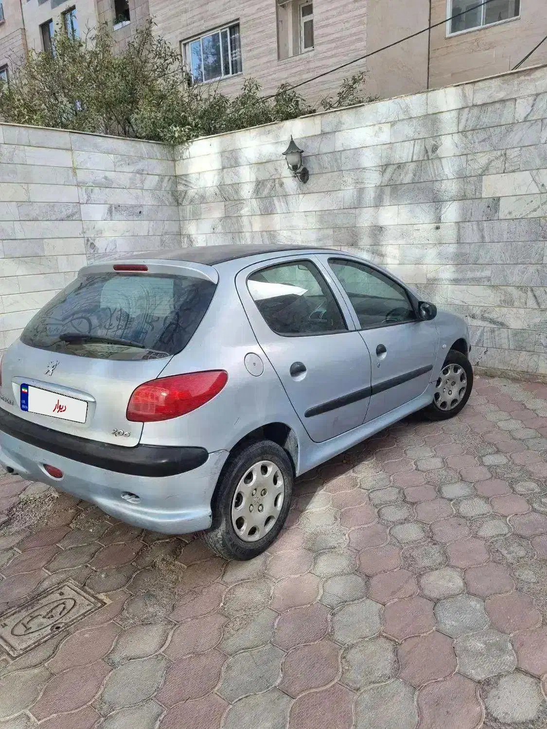 پژو ۲۰۶ تیپ ۲ مدل ۱۳۸۳|خودرو سواری و وانت|مشهد, هفت تیر (نه دره)|دیوار