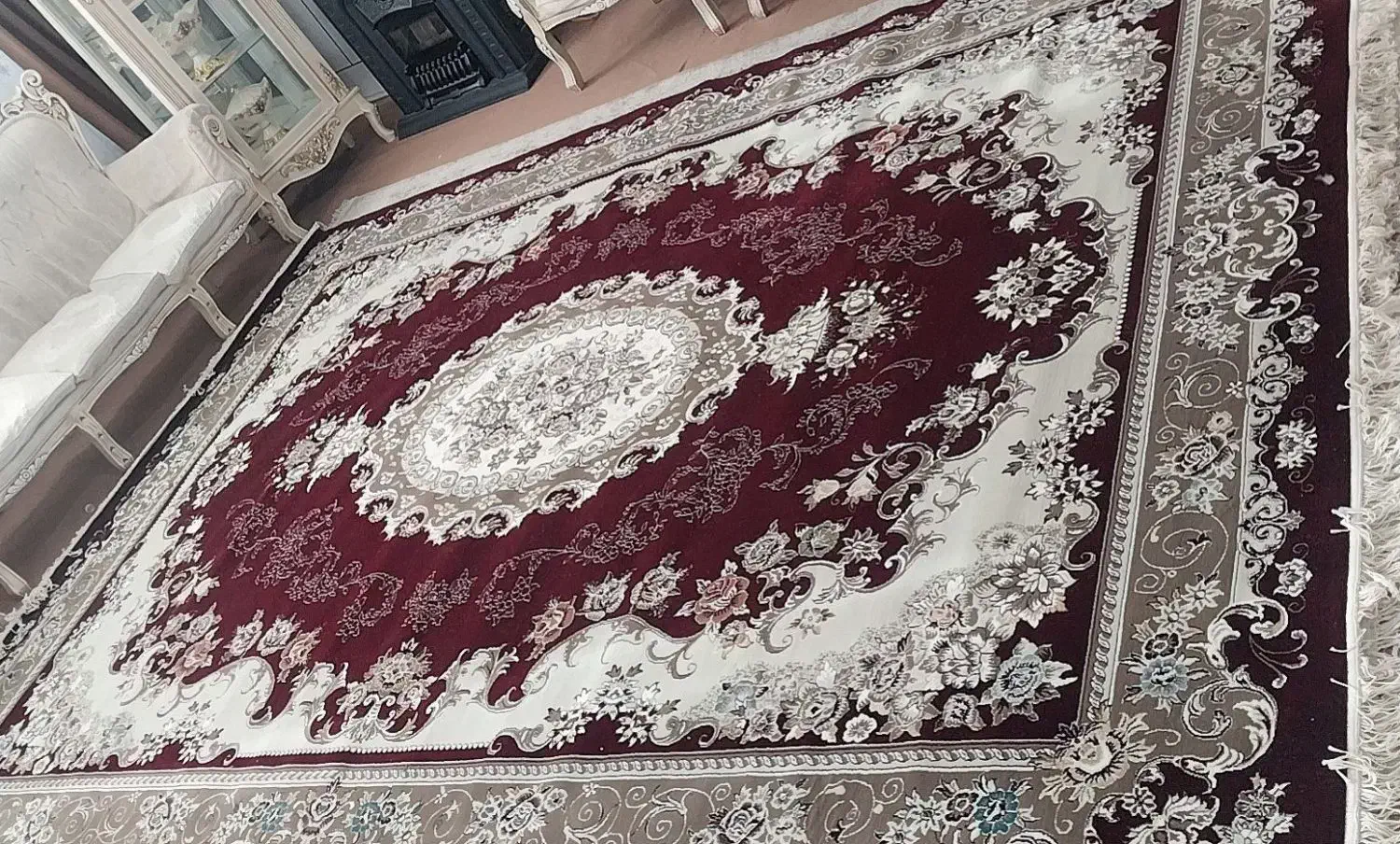 جفت فرش|فرش|اصفهان, زیار|دیوار