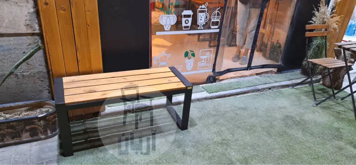 میز وصندلی و نیمکت کافه/رستوران /روفگاردن|صندلی و نیمکت|اصفهان, رهنان|دیوار