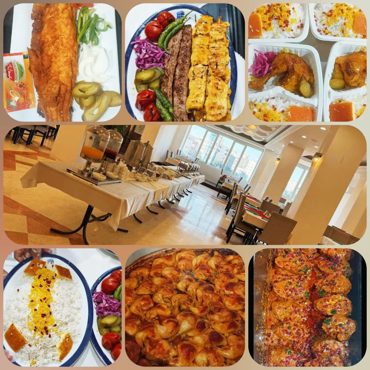 سالن پذیرایی رستوران هتل|خدمات پذیرایی، مراسم|مشهد, جانباز|دیوار