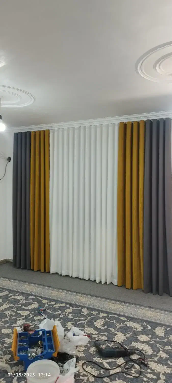 تولید و فروش انواع پرده مدرن و کلاسیک پاساژ سعدی|پرده، رانر، رومیزی|دوگنبدان, |دیوار