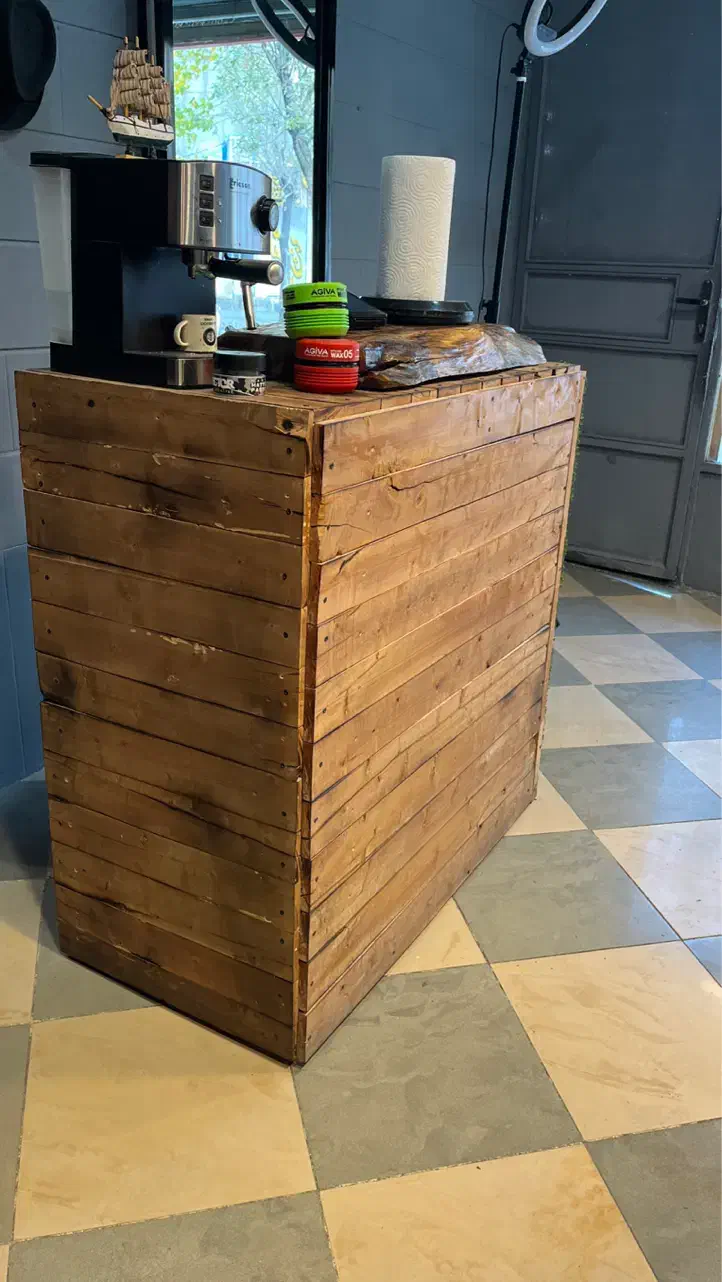 میز صندلی چوبی|کافیشاپ و رستوران|میانه, |دیوار