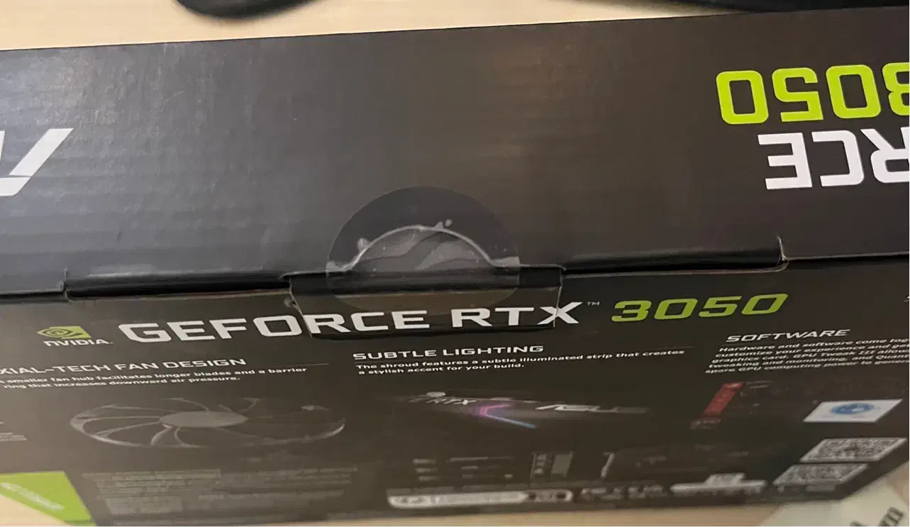 گرافیک Asus 3050 8G آکبند سه سال گارانتی|قطعات و لوازم جانبی رایانه|تهران, ابوذر|دیوار