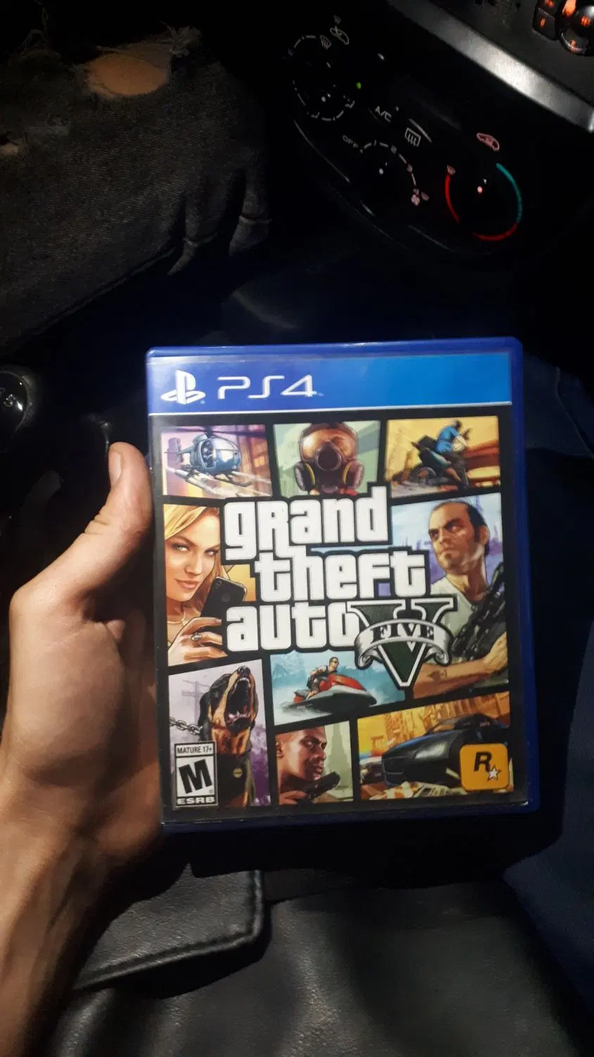 دیسک ps4 gtav|کنسول، بازی ویدئویی و آنلاین|اهواز, شهرک نفت|دیوار