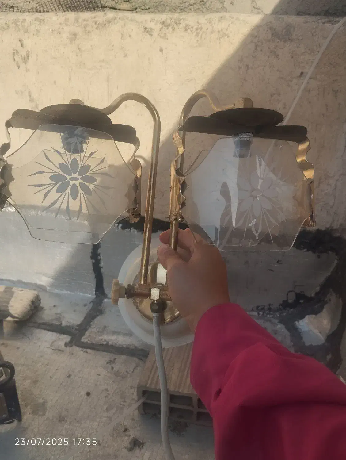 چراغ گازی سالم سالم|چراغ خواب و آباژور|گرمدره, |دیوار