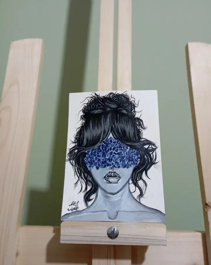 طراحی سیاه قلم ،مدادرنگی،رنگ روغن|خدمات آموزشی|گنبد کاووس, |دیوار