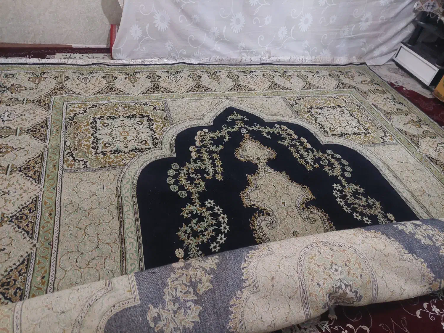 فرش  ۱۲ متری|فرش|بیرجند, |دیوار