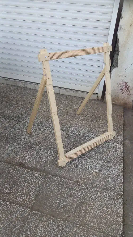 ساخت انواع کارگاه چوبی تافتینگ پانچدوزی تاپستری|لوازم خیاطی و بافتنی|نور, |دیوار