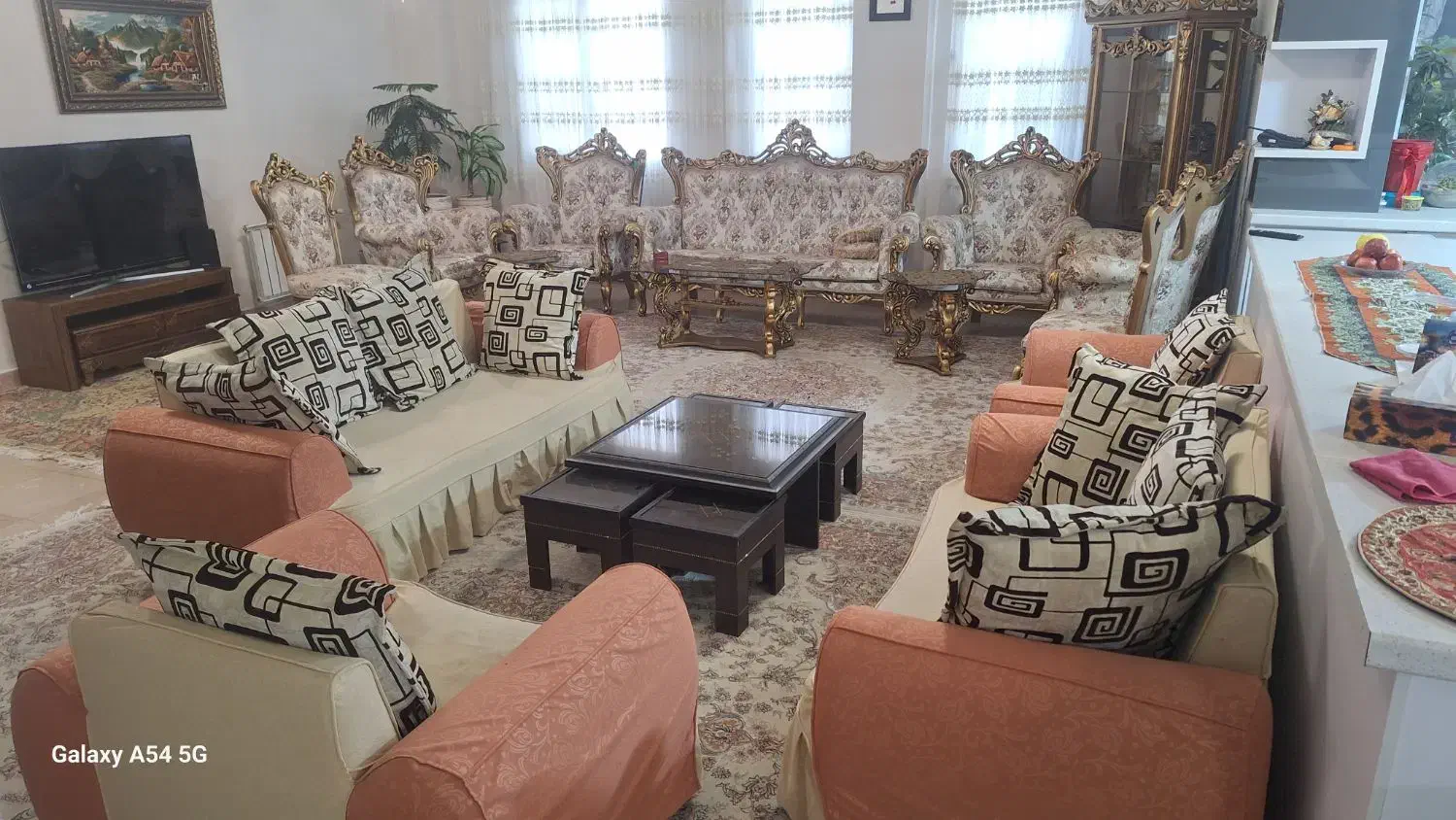 مبل استیل ، مبل راحتی ، بوفه و میز ناهار خوری|مبلمان خانگی و میز عسلی|کرج, اصفهانی‌ها|دیوار