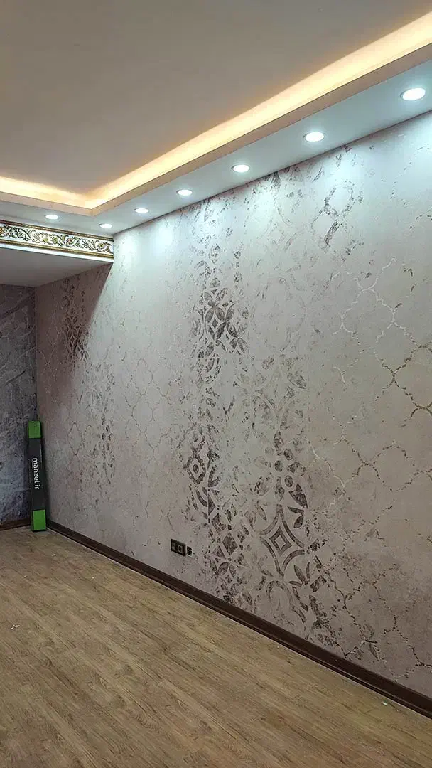 نصاب کاغذ دیواری و پوستر برچسب کابینت|خدمات پیشه و مهارت|کازرون, |دیوار