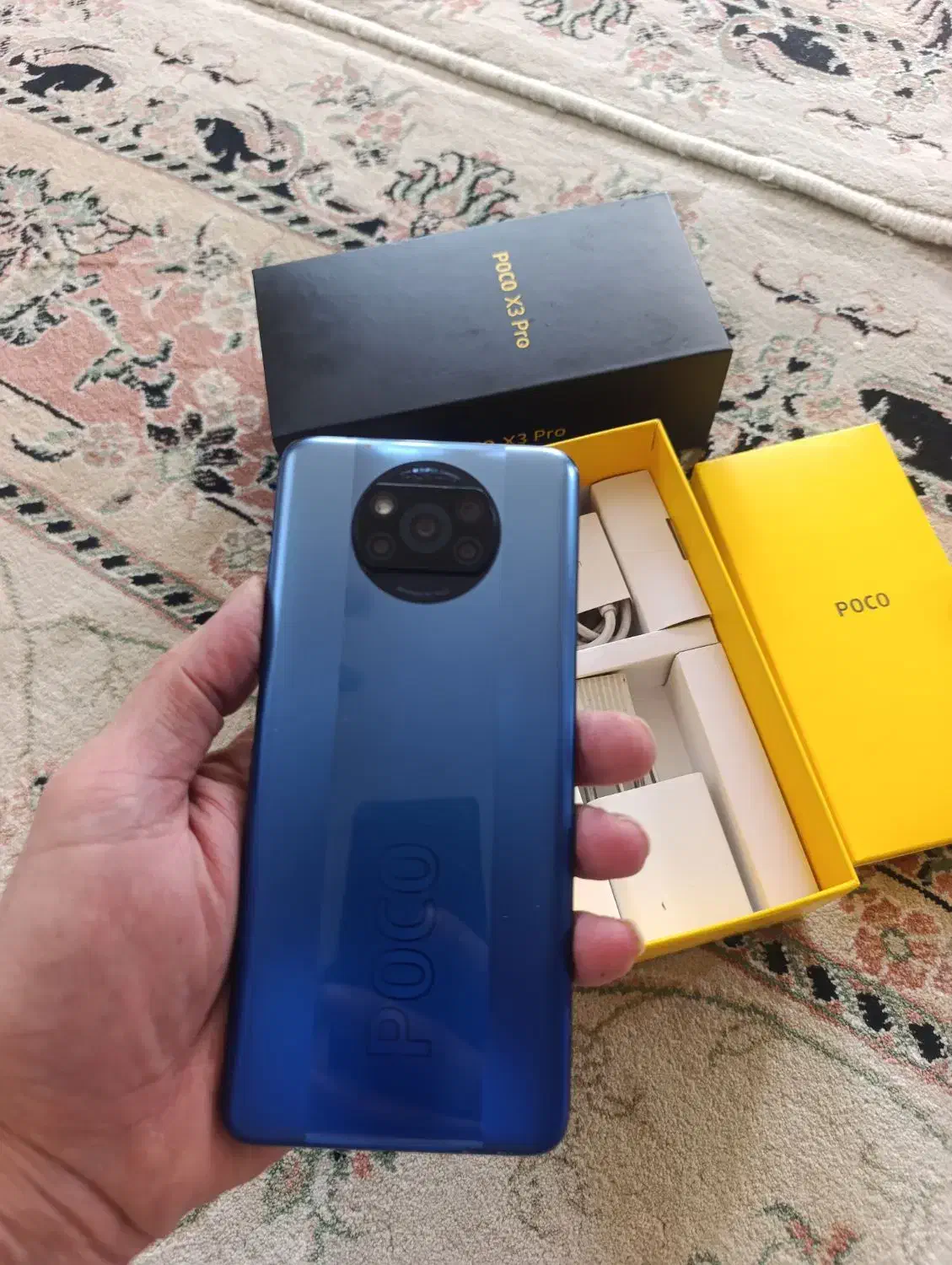 پوکو ایکس ۳  پرو  رام ۶  گیگ ۱۲۸ عروسک  نوی نو|موبایل|کاشان, عربها|دیوار