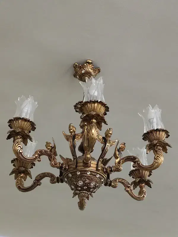 لوستر مدل فرشته|لوستر و چراغ آویز|اصفهان, ملک‌شهر|دیوار