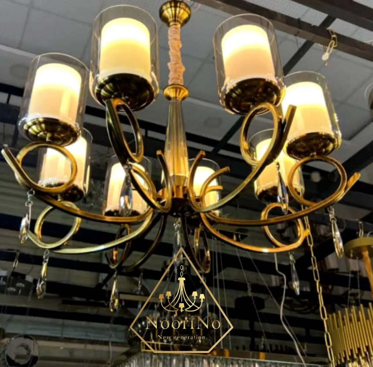 لوستر ژولیا ایتالیایی/تخفیف ویژه شب یلدا|لوستر و چراغ آویز|اندیشه, اندیشه فاز ۴|دیوار