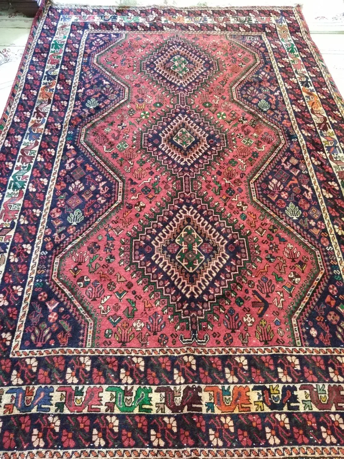 فرش دستبافت|فرش|شیراز, تحویلی|دیوار