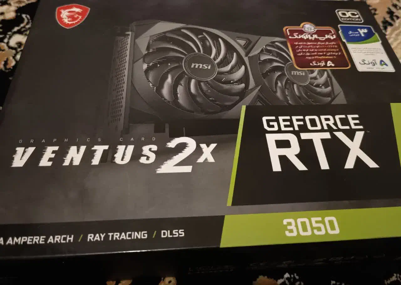 کارت گرافیک 8 گیگ rtx 3050|قطعات و لوازم جانبی رایانه|قم, پردیسان|دیوار