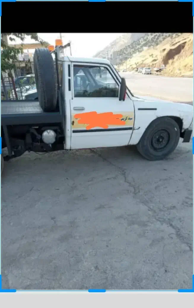 نیسان یدکش مدل 87 دوگانه سوز کارخونه با کفی|خودرو سواری و وانت|شیراز, باباکوهی|دیوار