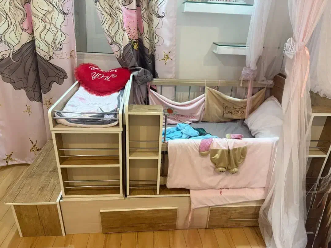 سرویس خواب بچه|تخت و سرویس خواب|مشکیندشت, |دیوار