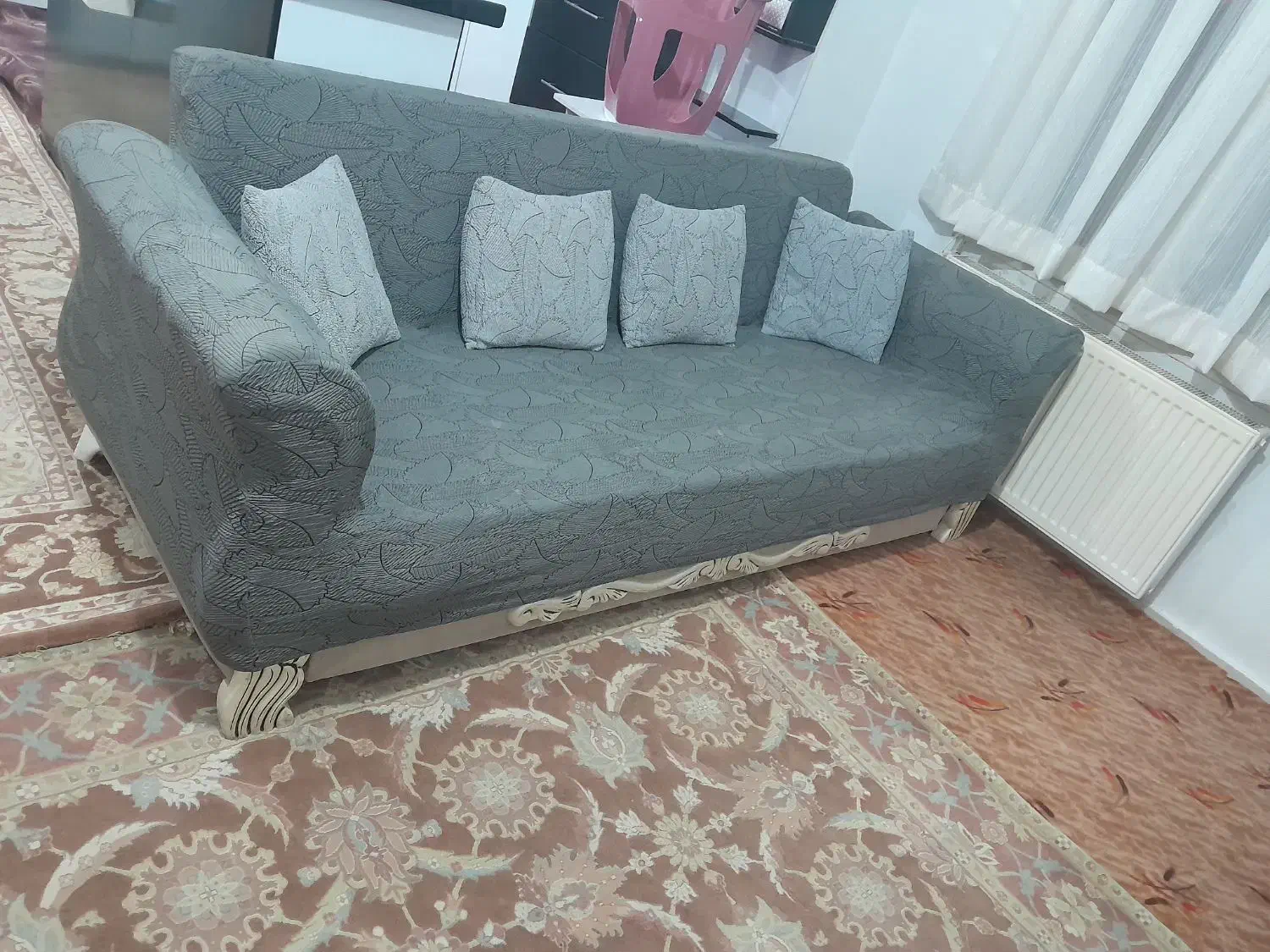 مبل هشت نفره تخت خواب شو به همراه رو مبلی|مبلمان خانگی و میز عسلی|محمدشهر, شهرک پیام (مهرالبرز)|دیوار