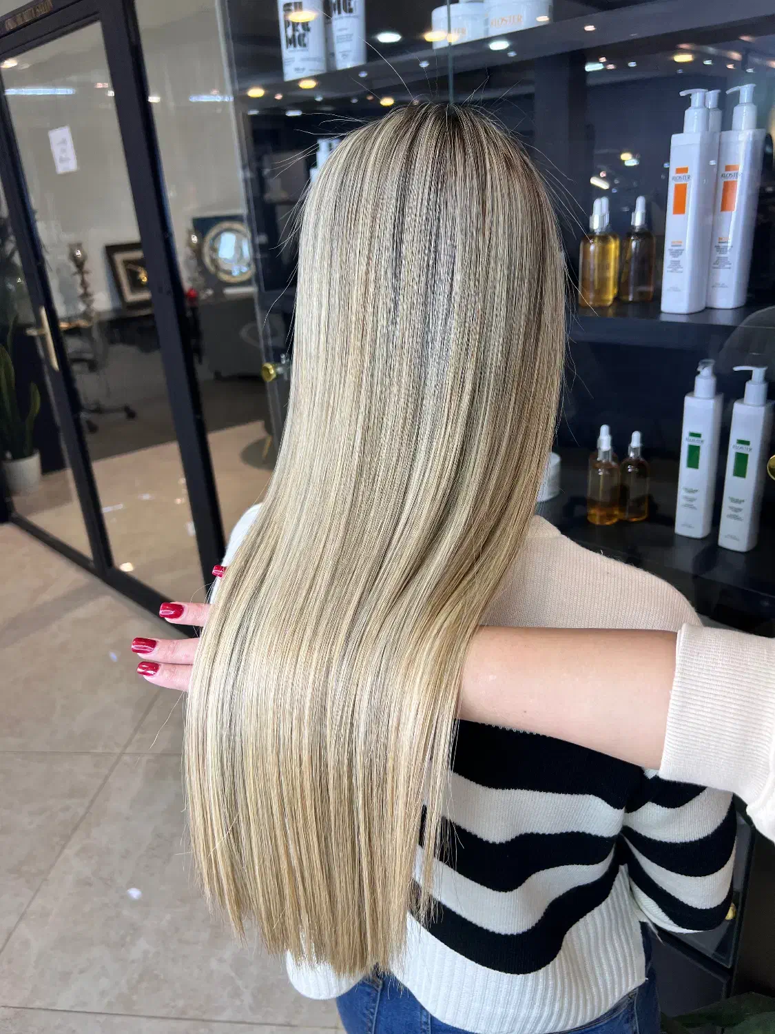 مدل رنگ و لایت و کراتین|خدمات آرایشگری و زیبایی|نوشهر, |دیوار