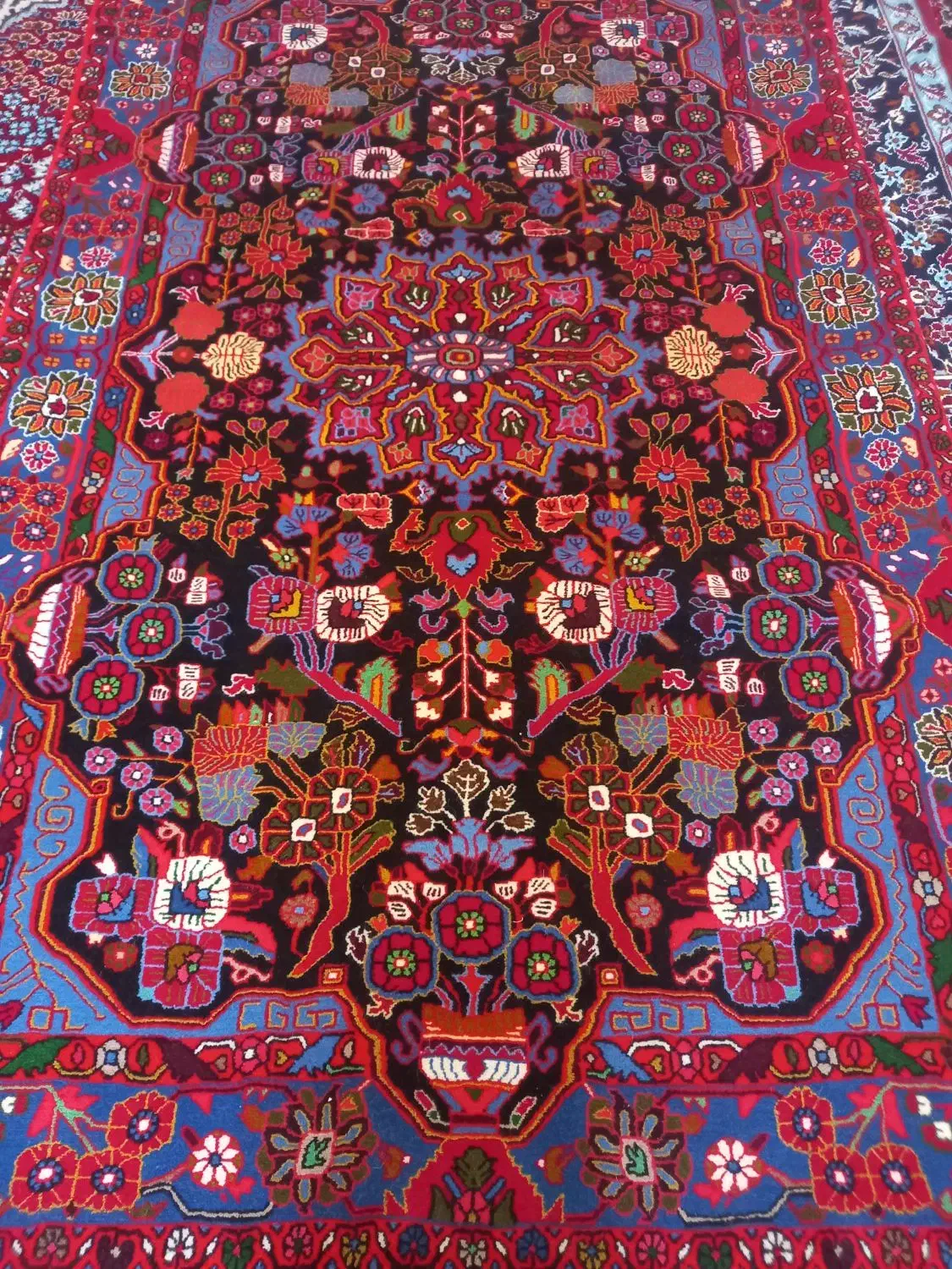 قالی دست بافت|فرش|نهاوند, |دیوار