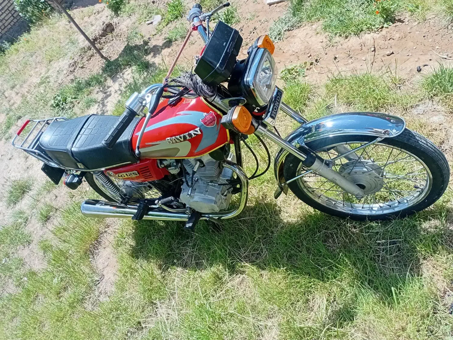 موتور 125نامی  86مدارک کامل|موتورسیکلت|زنجان, |دیوار