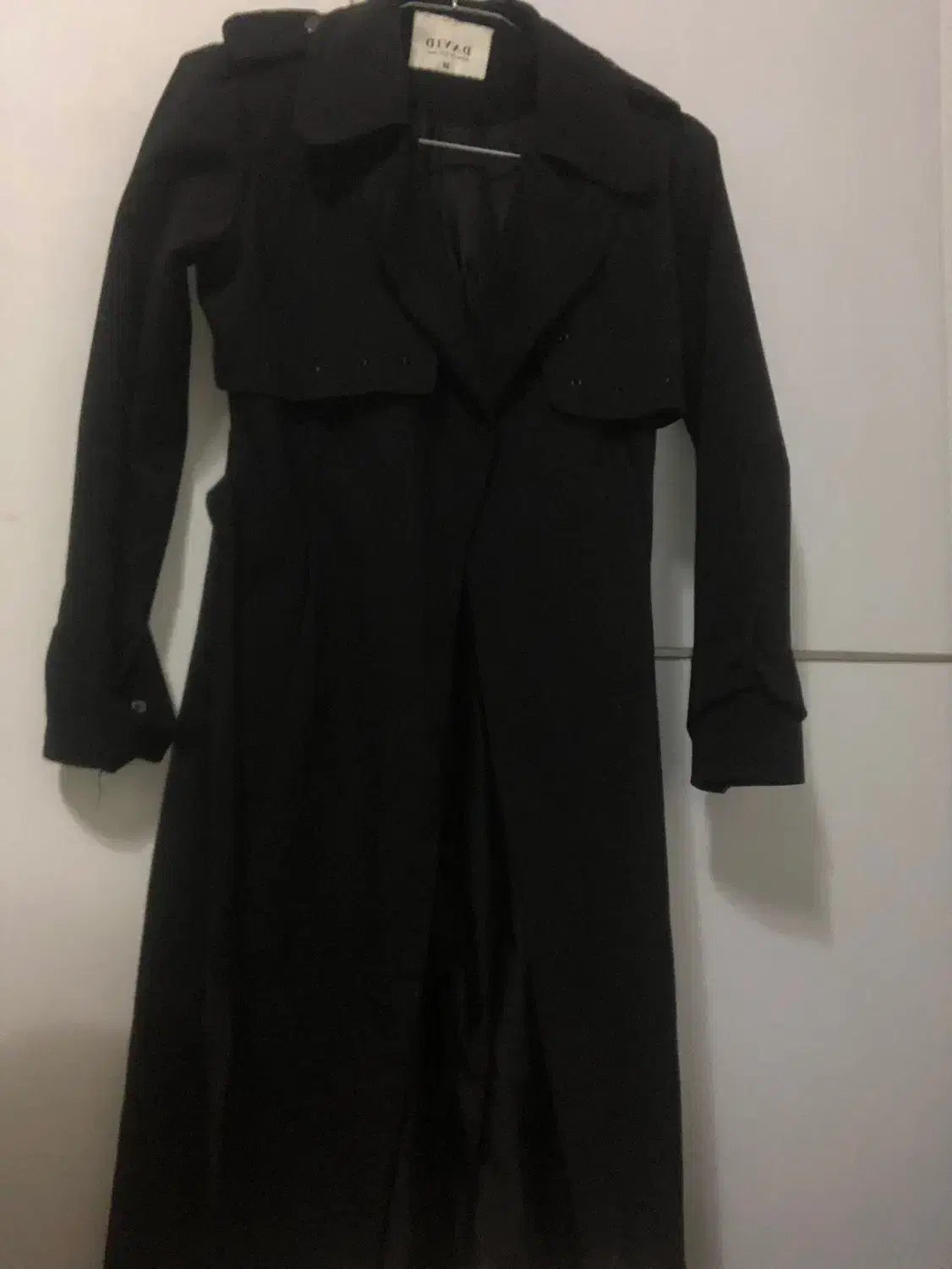 بارونی مشکی بلند سایز ۳۶|لباس|رشت, بیجارپس|دیوار