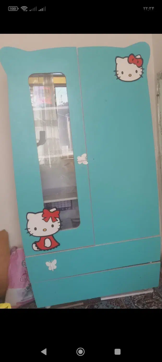 کمد کودک|اسباب و اثاث بچه|فیروزه, |دیوار