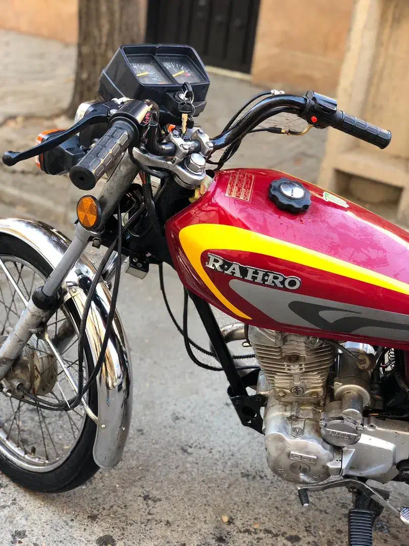 موتور 125 سیلندر بزرگ  استارتی|موتورسیکلت|قزوین, |دیوار