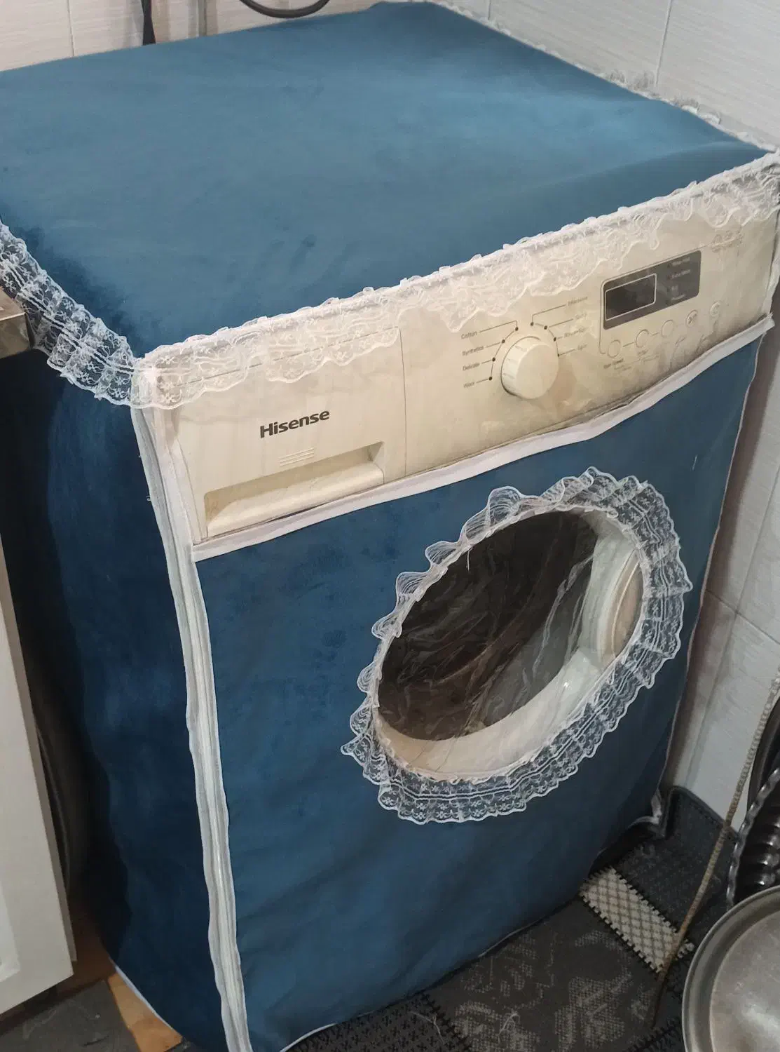 کاور ماشین لباسشویی|سفره، حوله، دستمال آشپزخانه|قم, باغ شریفی|دیوار