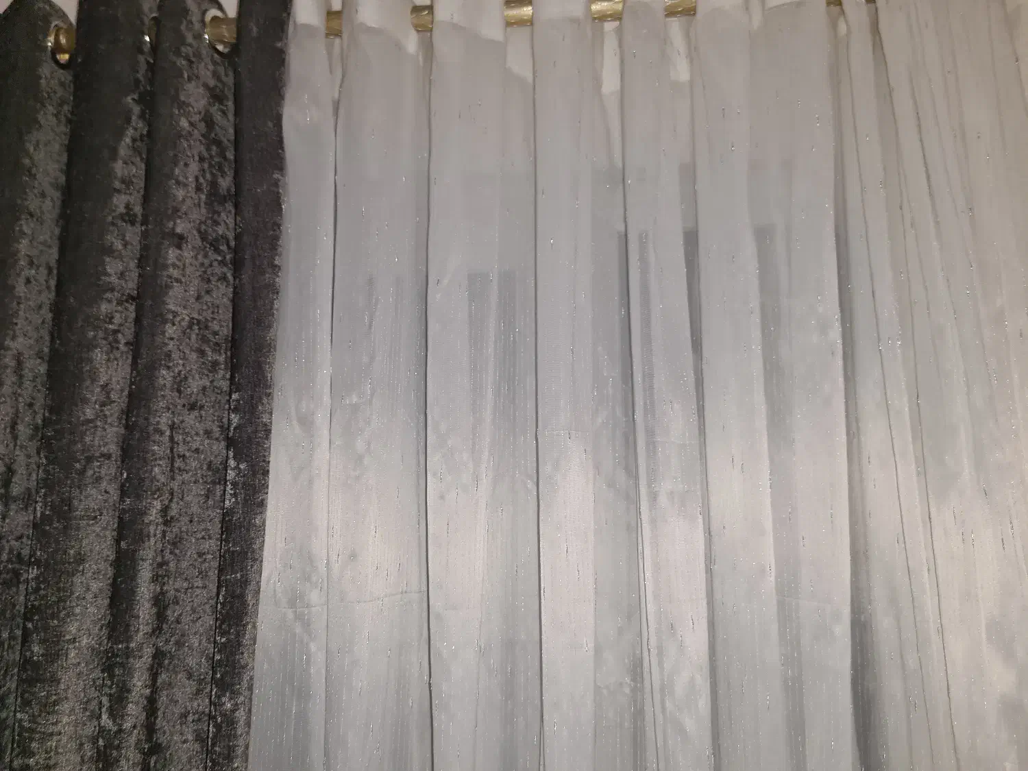 پارچه حریر کتان شاین ودکور مخمل شانل پانچ|لباس|لاهیجان, کوی آزادگان|دیوار