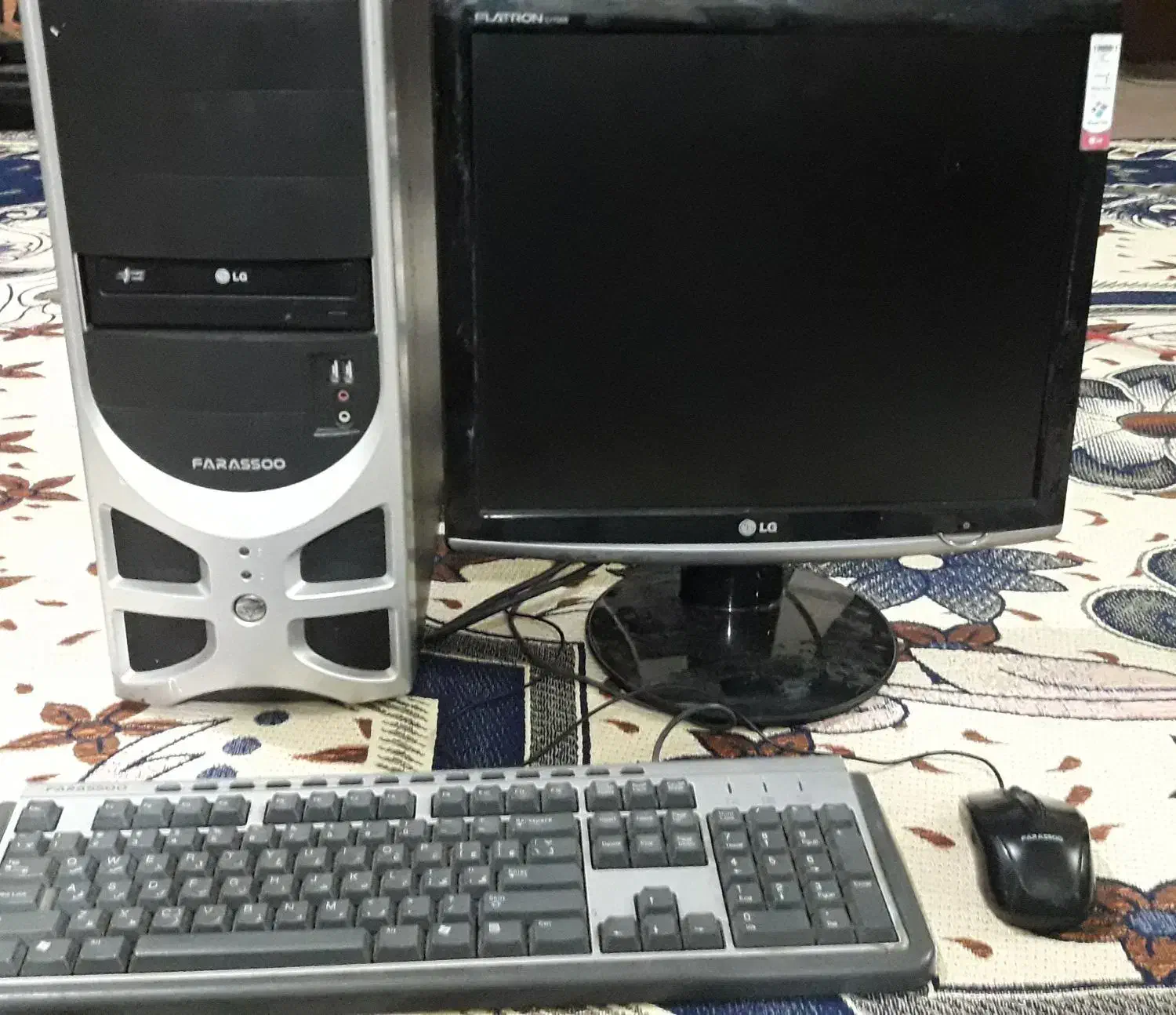 کامپیوتر رومیزی با مانیتور ال سی دی|رایانه رومیزی|گرگان, |دیوار