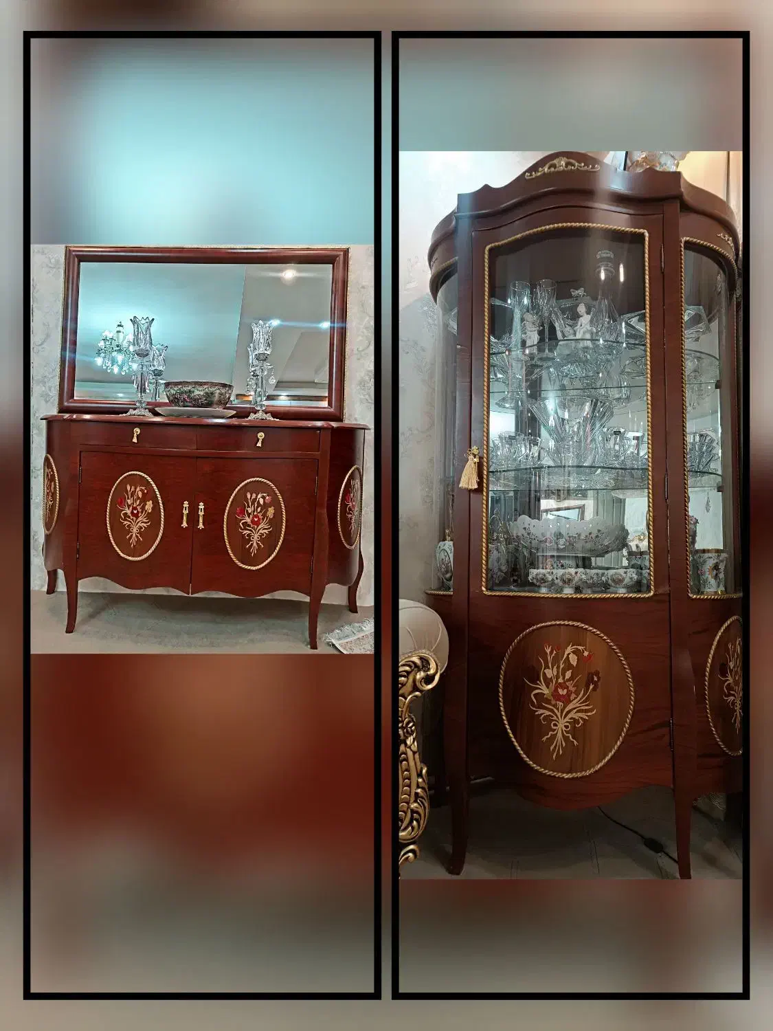 آینه وکنسول و بوفه|بوفه، ویترین، کنسول|میاندوآب, |دیوار