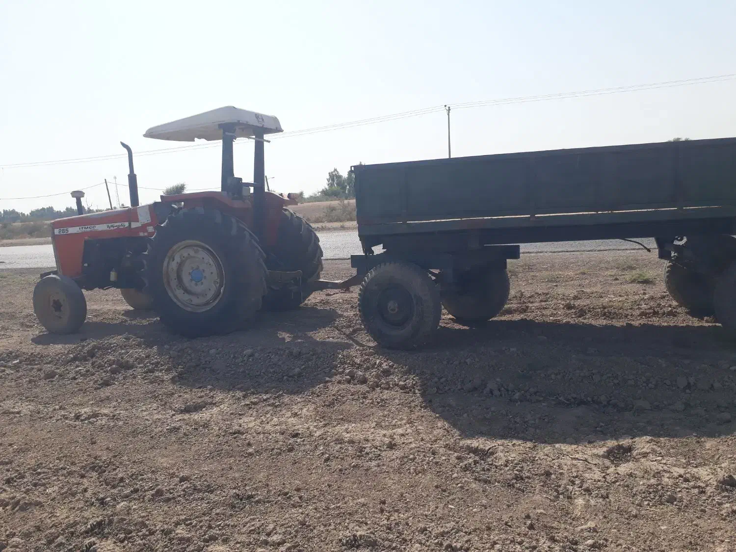 با سلام یک عدد تراکتور ۸۲|خودرو سنگین|شوش, |دیوار