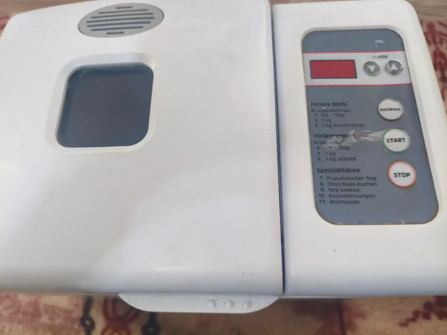 نان پز خانگی آلمانی اصل|اجاق گاز و لوازم برقی پخت‌وپز|رفسنجان, |دیوار