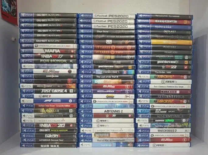 بیش از ۱۰۰ عنوان بازی ps4 & ps5|کنسول، بازی ویدئویی و آنلاین|رشت, معلم|دیوار