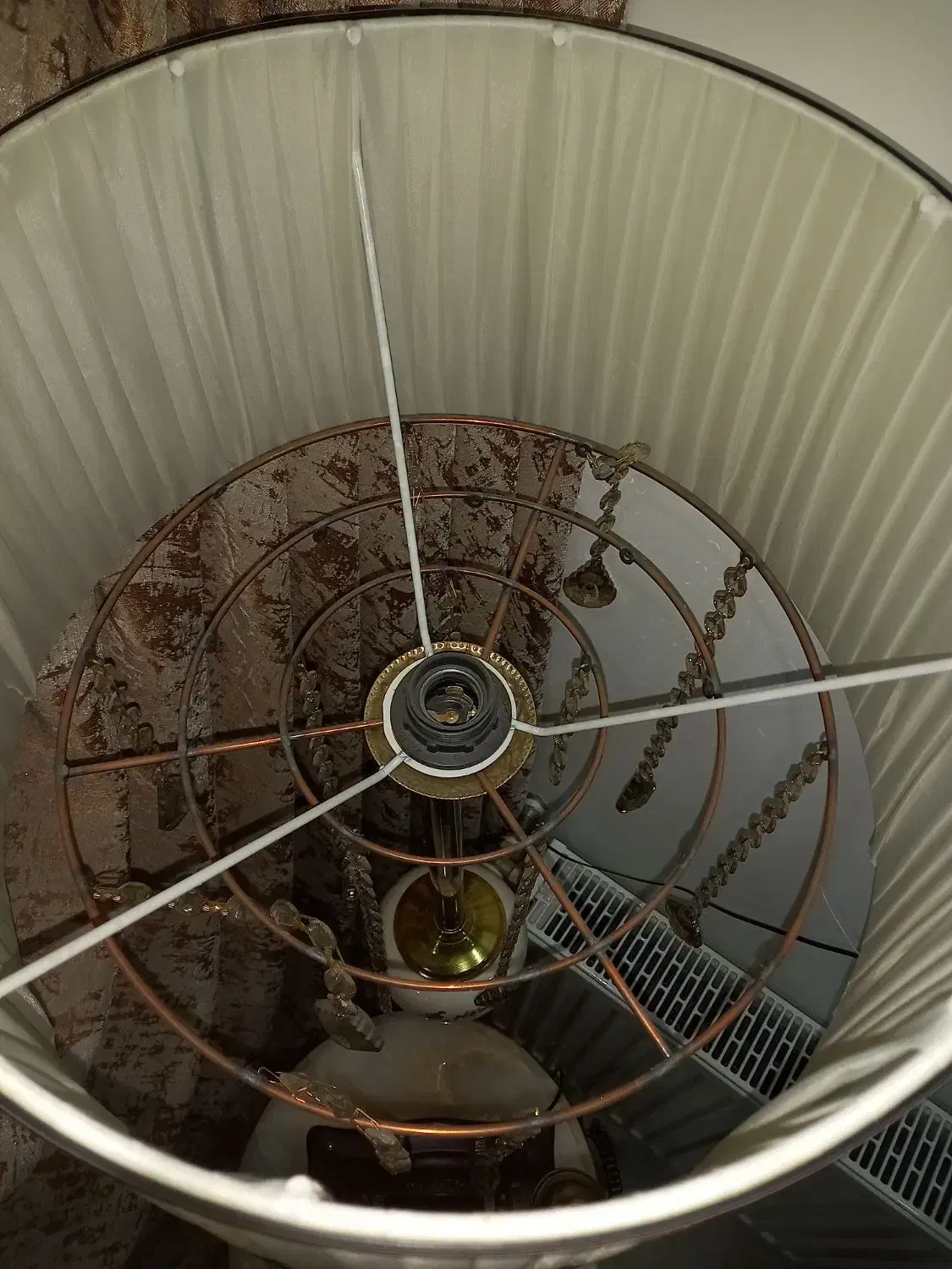 آباژور طلایی|چراغ خواب و آباژور|بیرجند, |دیوار