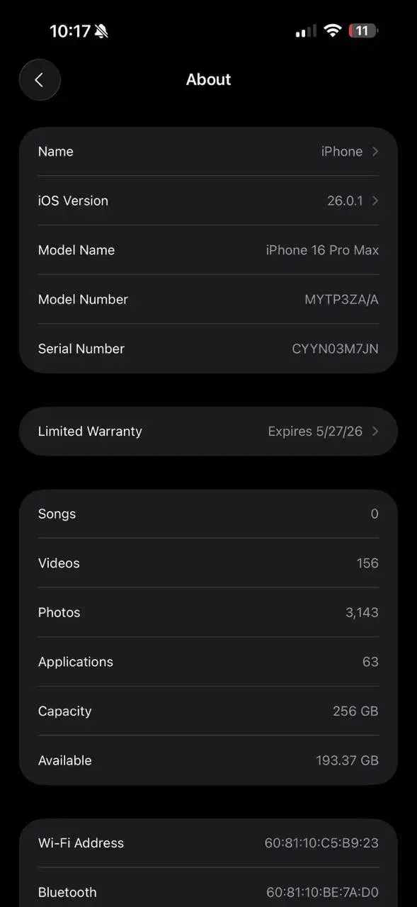 iphone 16 promax باتری ۱۰۰|موبایل|تهران, بازار|دیوار