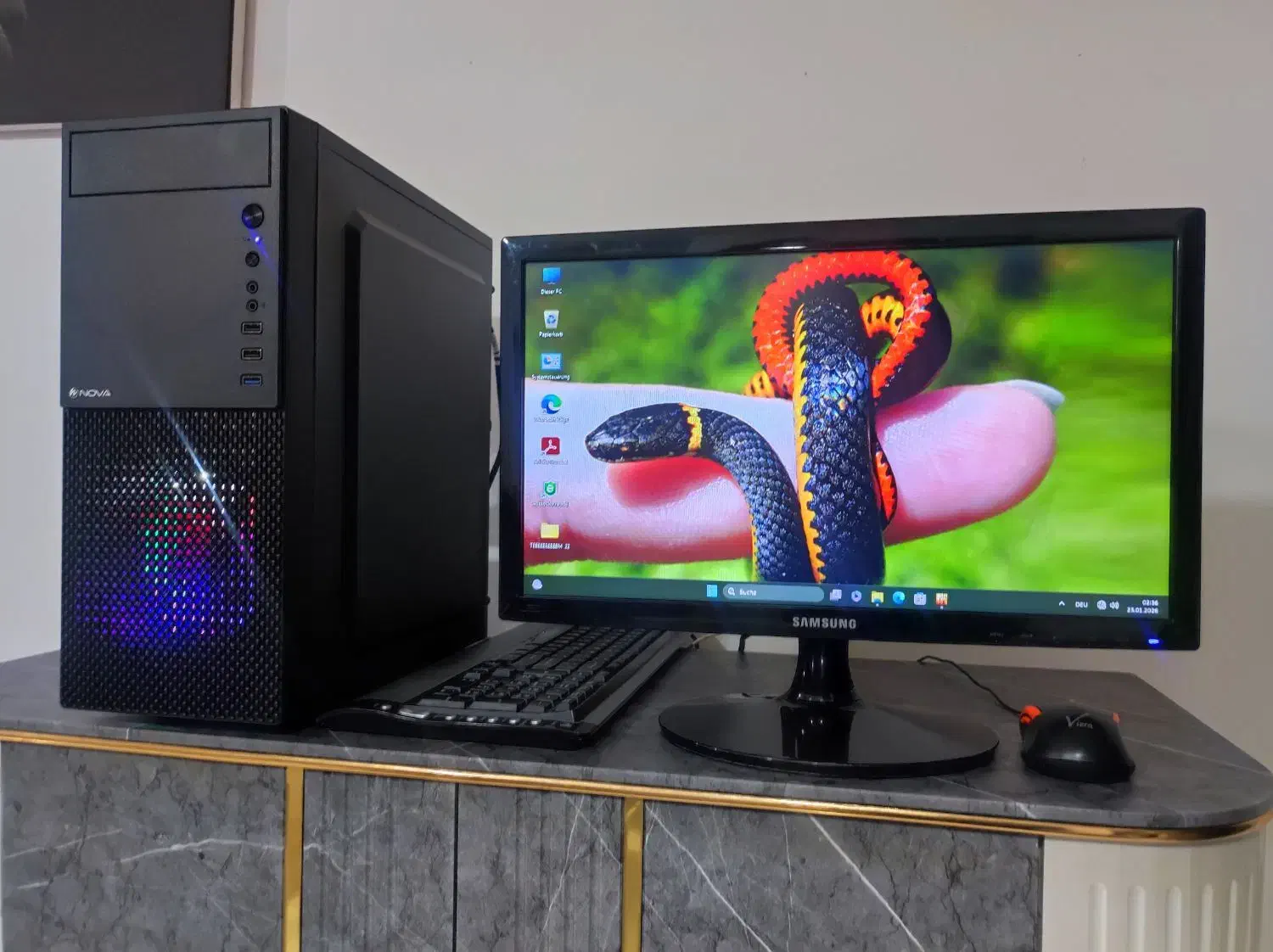 کامپیوتر گیمینگ DDR4 ، رم 16 ،گرافیک RX580|رایانه رومیزی|مشکین‌دشت, |دیوار