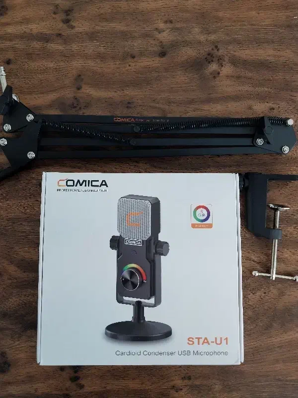 میکروفون استودیویی COMICA STA-U1 کمکارکرد و تمیز|صوتی و تصویری|زنجان, |دیوار