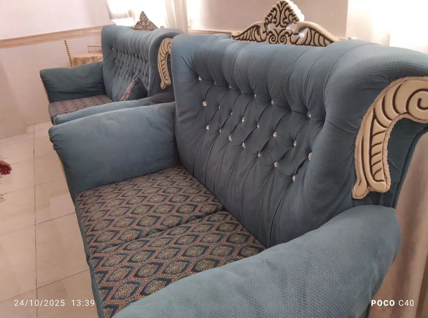 مبل ۷ نفره|مبلمان خانگی و میز عسلی|بهارستان, |دیوار